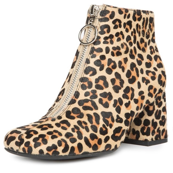 jeffrey campbell leopard booties